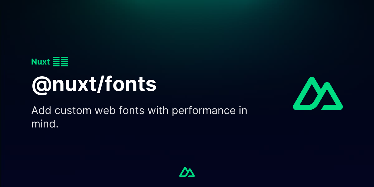  nuxt fonts Nuxt Nuxt 