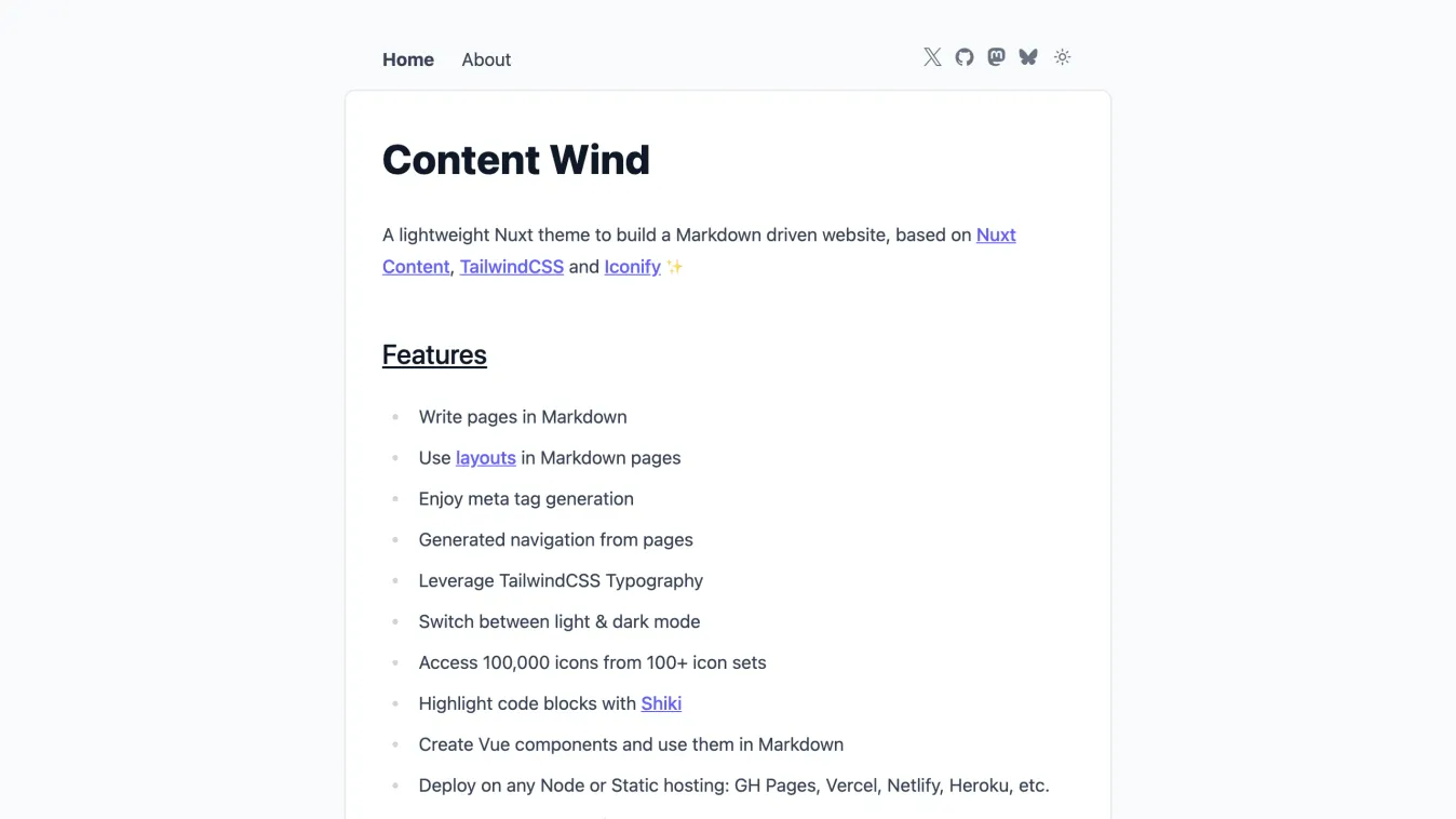 Content Wind
