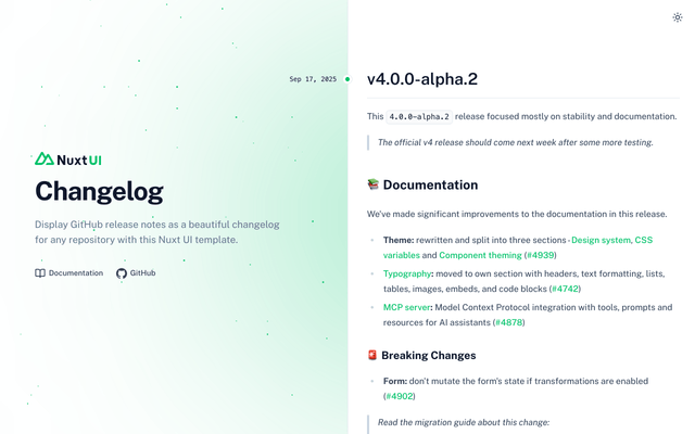Changelog